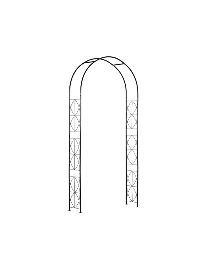 imagem de Arco de Metal para Exterior Preto1