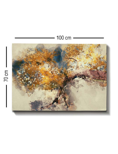 imagem de Tela Abstract Dourado Colors3