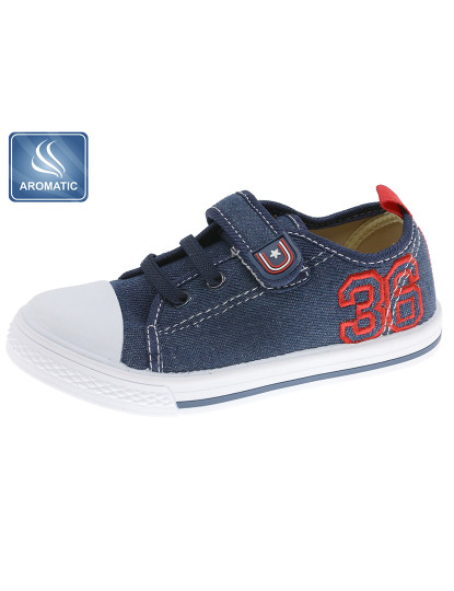 imagem de Sapato Lona Infantil Jeans Escuro1