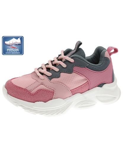 imagem de Sapato Casual Desportivo Juvenil Rosa1