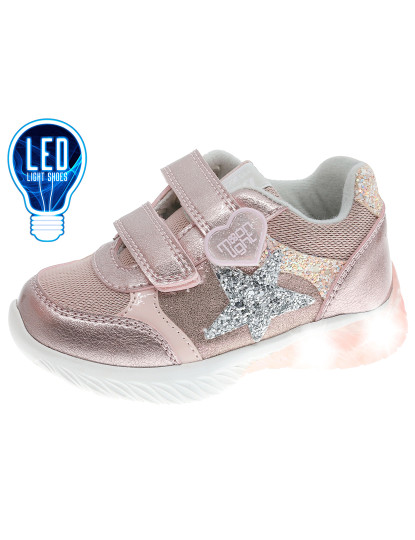 imagem de Sapato com Luzes Infantil Rosa1