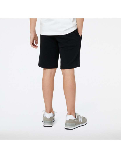 imagem de Calções Kids Essentials Reimagined French Terry Short Preto3