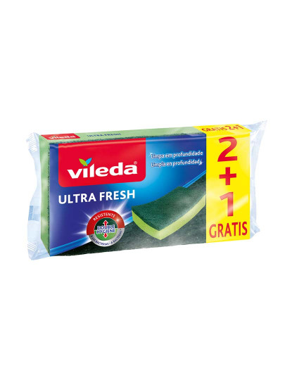 imagem de  ESFREGÃO ESPONJA ULTRA FRESH 2+1 UN GRÁTIS1