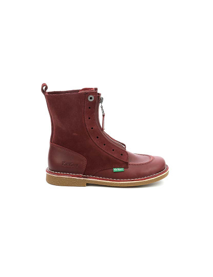 imagem de Botim/Bota Senhora Meetickrock Burgundy1