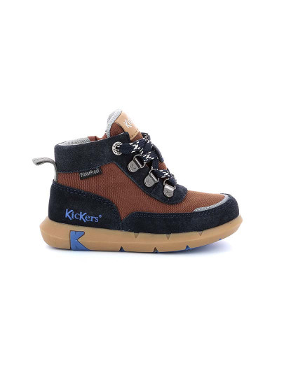 imagem de Botins Juniby Navy/Brown1