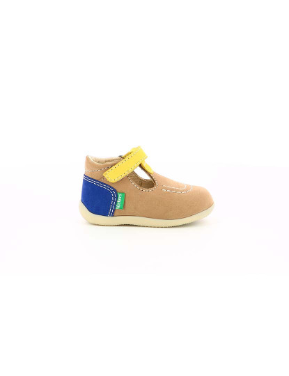 imagem de Sapatos Criança Bonbekro Bege Amarelo e Azul Navy1