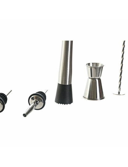 imagem de Conjunto de Cocktail Bambu Aço inoxidável 9 pcs 750 ml4