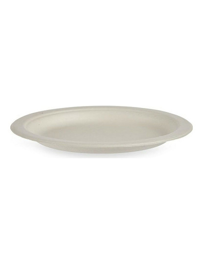 imagem de Conjunto de 10 pratos descartáveis Branco4