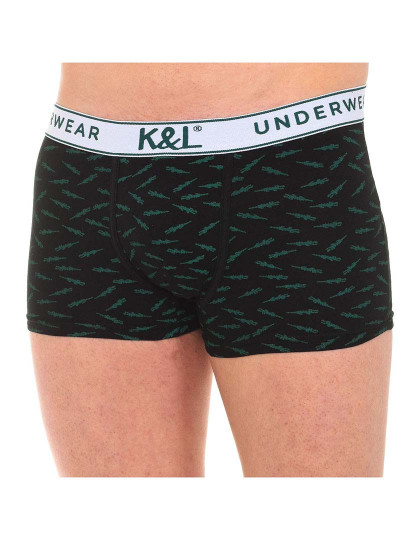 imagem de Pack-2 Boxers Homem Preto Estampado2