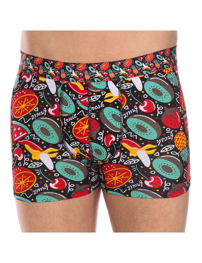 imagem de Boxers  Donjoy Homem Preto Estampado1
