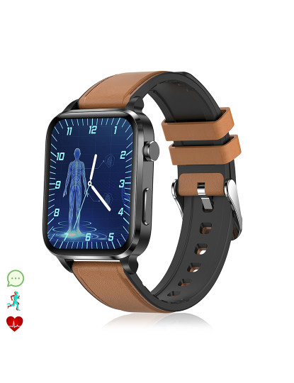 imagem de Smartwatch F100 Couro1