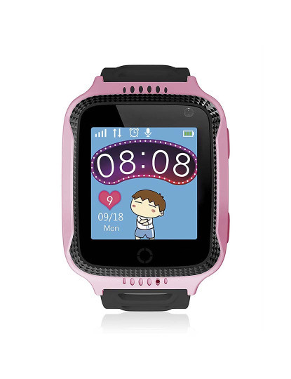 imagem de Smartwatch GPS localizador Q529 Rosa 2