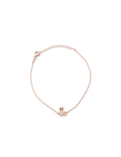 imagem de Pulseira Rosa Dourado2