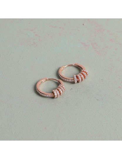 imagem de Brincos Rosa Dourado1