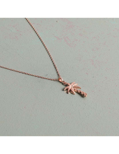 imagem de Colar Rosa Dourado1