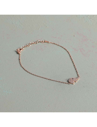 imagem de Pulseira Rosa Dourado1