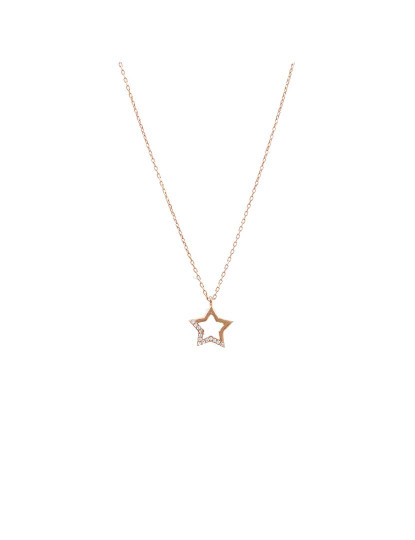 imagem de Colar Rosa Dourado2