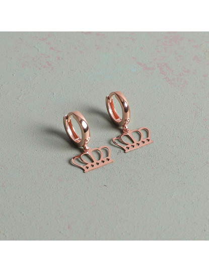 imagem de Brincos Rosa Dourado1