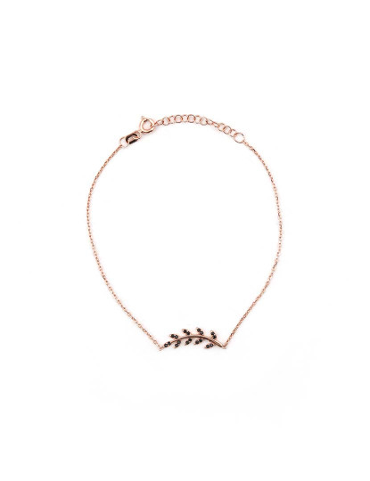 imagem de Pulseira Preto e Rosa Dourado2