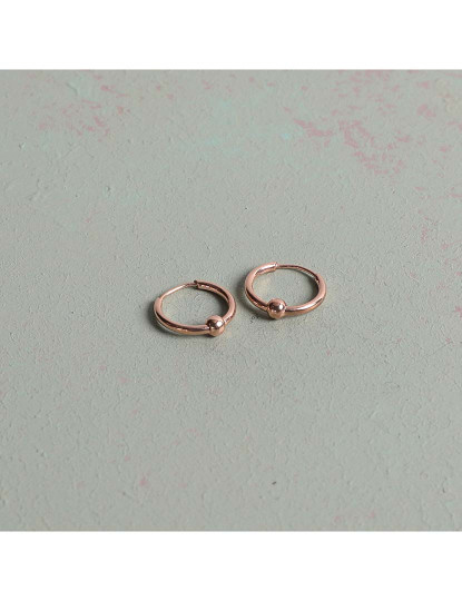 imagem de Brincos Rosa Dourado1