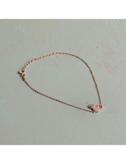 imagem de Pulseira Rosa Dourado1