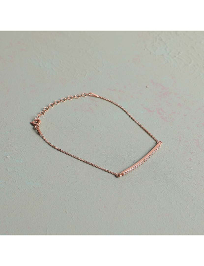 imagem de Pulseira Rosa Dourado1