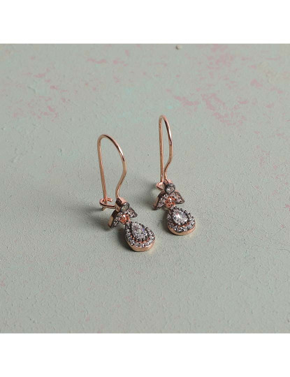 imagem de Brincos Rosa Dourado1