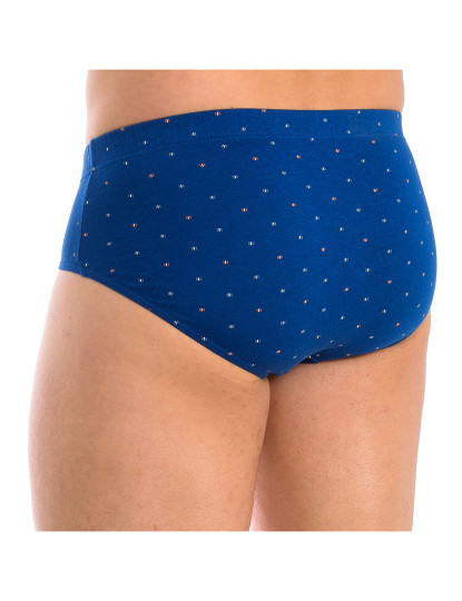 imagem de Slips Homem Azul -azul estampado9