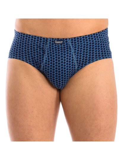 imagem de Slips Homem Azul -azul estampado3