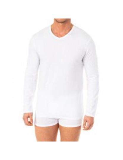 imagem de T-Shirt Interior de Homem Branco1