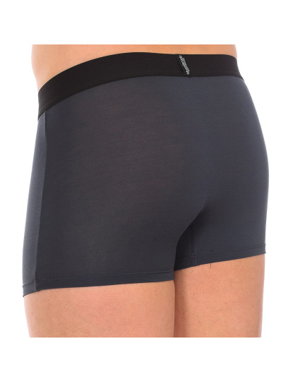 imagem de Pack 2 Boxers Homem Sensitive Bamboo Cinza e Bordeaux5