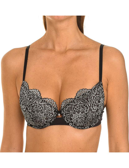 imagem de Soutien Push Up  Senhora Preto1