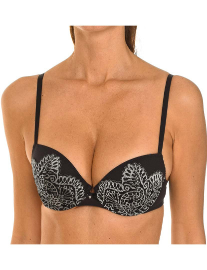 imagem de Soutien Push Up Gel-Air Senhora Preto2