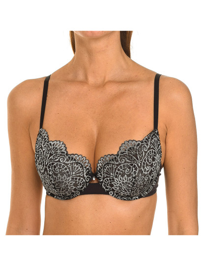 imagem de Soutien Push Up  Senhora Preto2