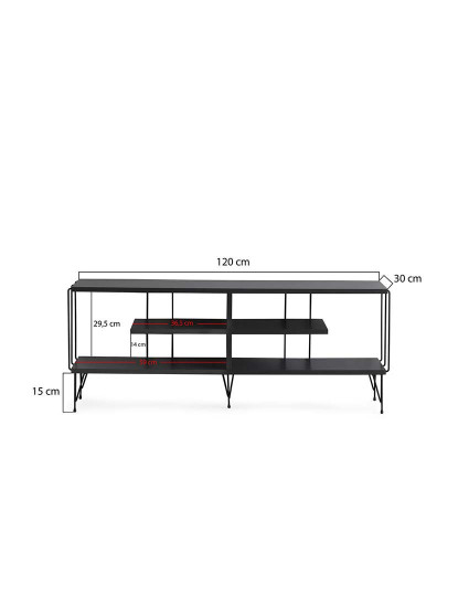 imagem de Mesa Tv Eze Antracite5