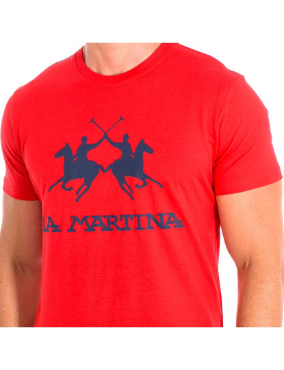 imagem de T-Shirt Homem Vermelho2