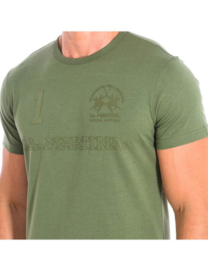 imagem de T-Shirt Homem Verde Olive2