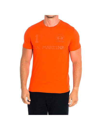 imagem de T-Shirt Homem Laranja1