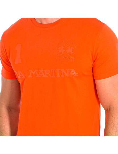 imagem de T-Shirt Homem Laranja2