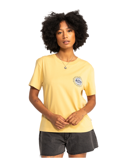 imagem de T-Shirt de Mulher Amarelo1