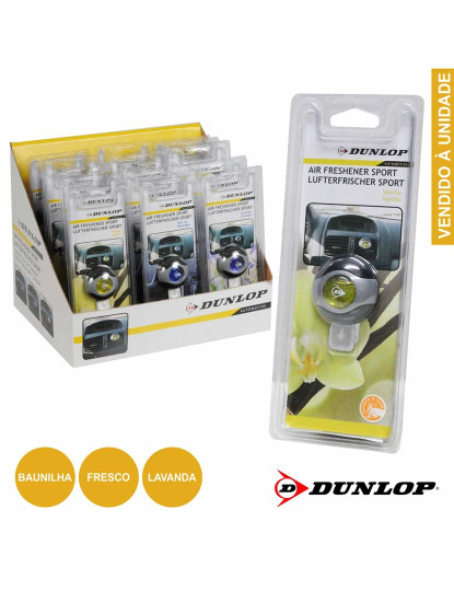 imagem de Ambientadores P/ Automóvel Várias Fragrâncias Dunlop        1