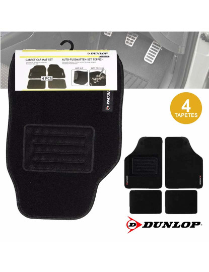 imagem de Tapetes Universais Pretos Dunlop                            1