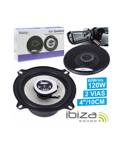 imagem de Conjunto 2 Colunas Auto 2 Vias 120W 4 IBIZA                1