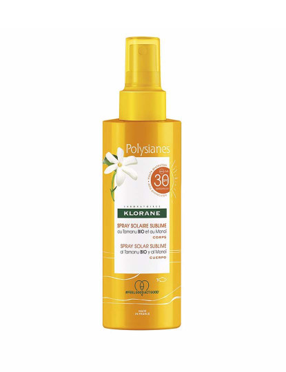 imagem de Polysianes Monoï e Tamanu Bio Sublime Face Sun Spray Spf30 200 Ml1