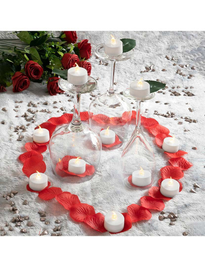 imagem de Set de Velas de Té LED Romandle InnovaGoods 12 Unidades7