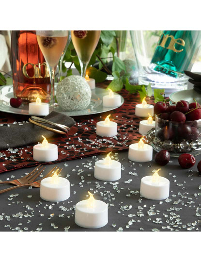 imagem de Set de Velas de Té LED Romandle InnovaGoods 12 Unidades1