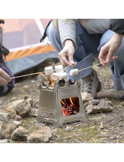 imagem de Fogão de Campismo Destacável em Aço Flamet InnovaGoods7