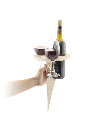 imagem de Mesa de vinho dobrável e portátil para exterior Winnek InnovaGoods4