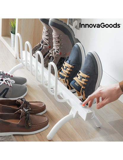 imagem de Varal Secador de Sapatos Elétrico Branco 80W InnovaGoods3