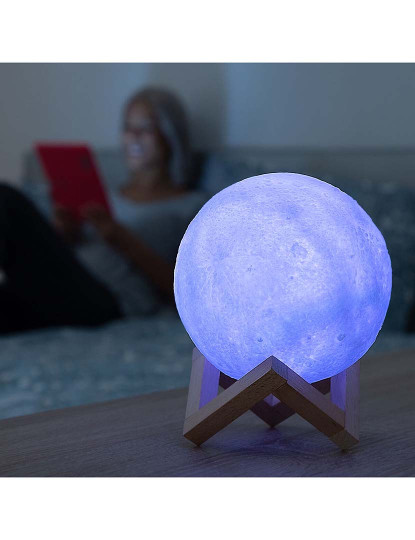 imagem de Lâmpada LED Recarregável Luna Moondy InnovaGoods6